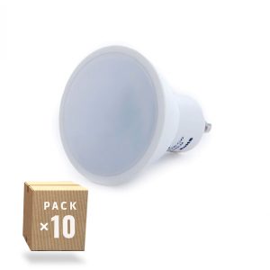 Pack 10 Bombillas LED GU10 7W 520Lm 6000ºK 10 40.000H  [SKY-GU10-7W-CW-PK10-AP]