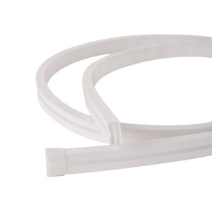 Perfíl PC Flexible para Tira LED Difusor Opal x 2M