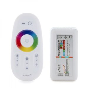 Controlador 2,4G Tira LED RGB-Blanco Mando a Distancia 12-24VDC ► 288/576W
