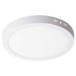 Plafón Circular LED 24W 2,415Lm Driver Lifud Flicker Free IP20 30,000H  [WR-MYSR-24-CW]