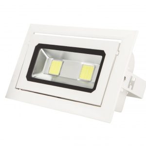 Foco Downlight LED 40W 3.600Lm 6000ºK Rectangular Basculante 40.000H [WR-RECTBAS-40W-CW]