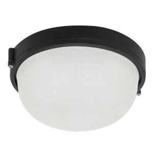 Aplique de Pared Jardín  E27 IP44 Negro Sin Bombilla [BO-132-N]