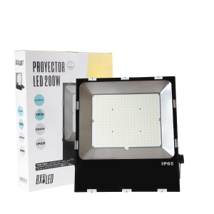 Proyector Led -  Foco  200W IP65 6000 K Reg. TRIAC  [BX3-HVFL200WCPCW]