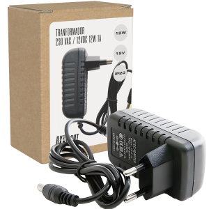Transformador LED 230VAC/12VDC 12W 1A  [BX3-KDTR1212W]