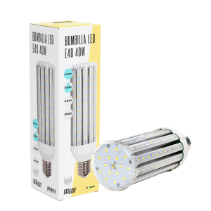 Bombilla LED E40 40W 5.200Lm 6000ºK  Alumbrado Público 50.000H   [BX3-LT-CL6-40W-CW]
