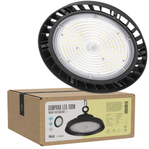 Campana LED 100W ( 72W-96W-120W ) 18000Lm Driver Lifud Regulable 1-10V Chip Philips CW 6000ºK 90º