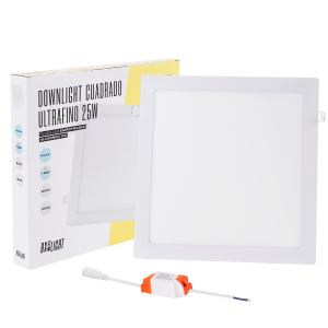 Placa LED 25W 2.180Lm 6000ºK Cuadrada 40.000H  [BX3-RDP-25W-CW]