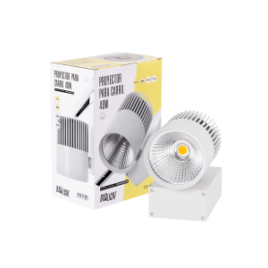 Foco Carril Trífasico 40W 3600Lm CRI90 4200ºK  UGR17 50.000H  [BX3-TR40W-WHITE-W]