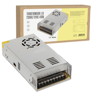 Transformador -  Fuente de Alimentación AC/DC -  Convertidor AC/DC 230 VAC/12VDC 400W/33A IP25 [BX3-TRIP25400W33A]