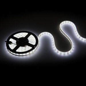 Tira de 60 LED 72W 4 000Lm CRI85 6000ºK SMD5050 12VDC IP68 Sumergible x5M 40 000H  [CA-5050-12V-IP68-CW]