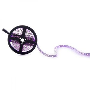 Tira de 300 LEDs 60W 2.100Lm SMD5050 12VDC IP20 Rosa x5M 40.000H   [CA-5050-300-IP25-PI]