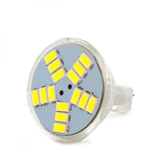Bombilla LED Gu4 2.5W 180Lm 6000ºK MR11 40.000H  [CA-MR11-GU4-2.5W-CW]