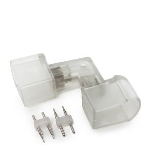 Conector L Neon Flex 80