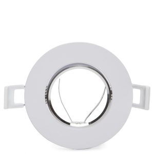 Aro Foco Downlight  Circular Blanco 92MM