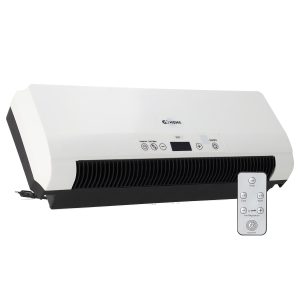Calefactor PTC + Ventilador 1600W Control Remoto Blanco
