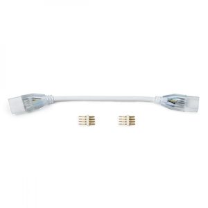 Cable Conector 2 Tiras LEDs 220VAC RGB