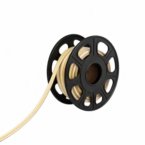 Tira de Leds COB Autorectificada 220VAC 10W/m IP65 - 20 Metros Cinta 3M Blanco Natural 4000K