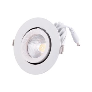 Foco Downlight LED 20W 3000Lm 4000ºK Circular Ajustável 40.000H  [HO-COB-C-OR-20W-W]
