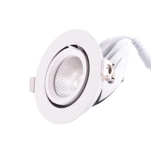 Foco Downlight LED 9W 1350Lm 4000ºK Circular Orientable 40.000H [HO-COB-C-OR-9W-W]