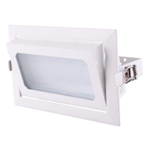 Foco Downlight LED 30W 5000Lm 4000ºK Rectangular Orientable 40.000H  [HO-COB-R-OR-30W-W]