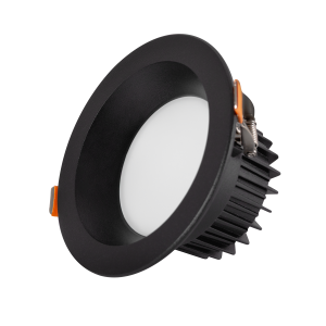 Foco Downlight Circular LED 9W 900Lm 6000ºK Anti-Deslumbrante UGR19 40.000H Negro
