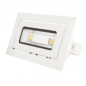 Foco Downlight LED 20W 1.800Lm 6000ºK Rectangular Basculante 40.000H [HO-DRECTBAS-20W-CW]