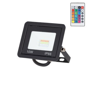 Proyector LED RGBW con Mando a Distancia 10W