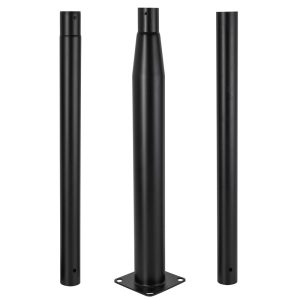 Columna Farola 3M Desmontable Negro