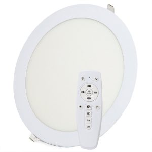 Placa LED 18W 1.800Lm Mando a Distancia (Intensidad-CCT) 40.000H  [HO-PL-18W-RC]