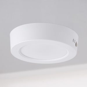 Plafón de Superficie LED 100Lm/W 6W 600Lm 6000ºK IP20 [HO-PLC-6W-600LM-CW]