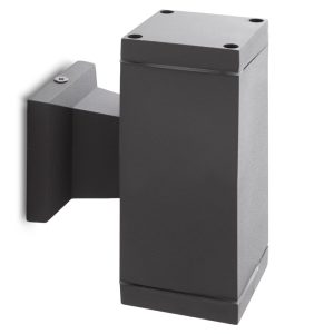 Aplique de Pared IP65 (Sin Lámpara) E27 Ø65Mm Gris Aria HO-WLIP65-E27-65-106