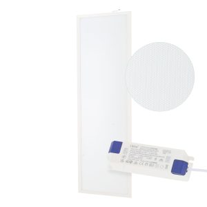 Panel LED 50W 5000Lm 4000ºK 120X30Cm   40.000H  Driver Lifud UGR17  [HOPBD30120LIUGR17-W]