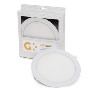 Placa LED 18W 1409Lm 6000ºK Circular Estuche Personalizado 40.000H  [JL-GP-LZ-3-M-CW-EP01]