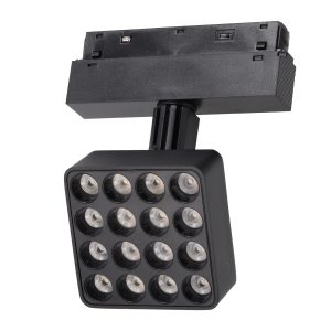 Luminaria LED Magnética para Carril 16W 97x97mm 90Lm/W CCT (Tonalidad Luz Ajustable)