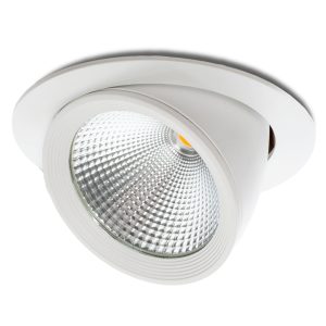 Foco Downlight LED 40W  4000Lm 4200ºK Orientable UGR17 50.000H  [JW-40W-G-W]