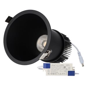 Downlight LED 30W 90Lm/W UGR<15 CRI >95 3000ºK Driver Lifud 50.000H