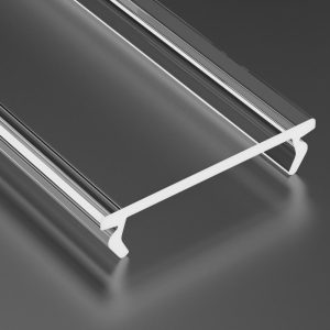 Difusor Doble PMMA Perfiles  SILEDA, inSILEDA, DILEDA, inDILEDA,UNICO, DOPIO, TALIA, inTALIA 2,02M - Transparente