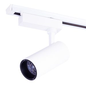 Foco de Carril LED  30W 3000Lm CRI85 4200ºK Lumiastra Monofásico 40.000H  [LUM-ATB095030-W-W]