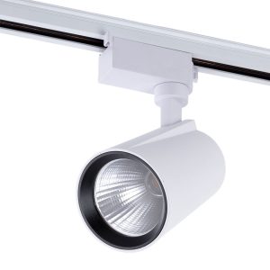 Foco de Carril LED  30W 2700Lm CRI85 4200ºK Lumiastra Monofásico 40.000H  [LUM-ATH070030W-W-W]