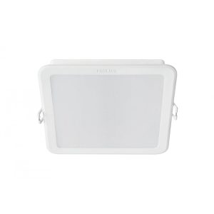 Downlight LED PHILIPS MESON Empotrable Cuadrado Blanco 13W 1300Lm