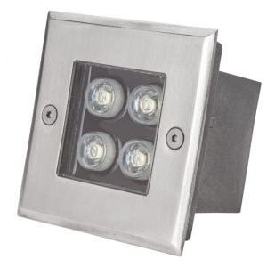 Foco LED Empotrable 4W 380Lm 6000ºK IP67 "Kimberly" Empotrar 40.000H [PL2123003-0001]
