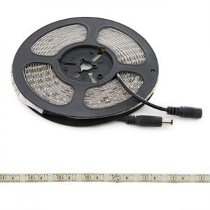 Tira de 600 LEDs 48W 2.400Lm CRI85 6000ºK SMD3528 12VDC IP65 x5M 40.000H  [PL219006W]