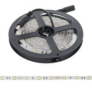 Tira de 150 LEDs 36W 2.100Lm CRI85 6000ºK SMD5050 12VDC x5M 40.000H  [PL219007W]