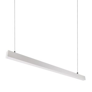 Luminaria Lineal Enlazable LED 30W 3,000Lm 120Cm CCT (Tonalidad Luz Regulable) Driver Lifud Superficie/ Suspendida
