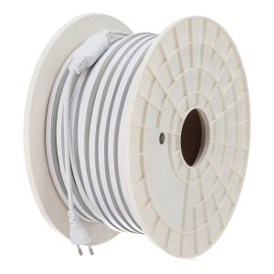 Tira Flexible LED 10W/M 220VAC 120LEDs/M SMD2835 IP65 6000ºK 50 Metros