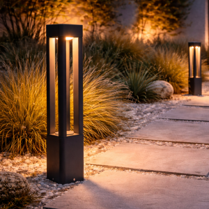 Lámpara de Suelo 10W  648Lm 2700ºK LED Exterior IP54 Chesapeake 40.000H [SL16-083B_G-WW]