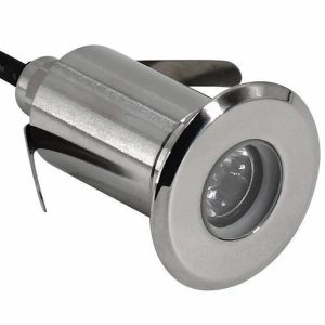 Foco LED Empotrable 3W 300Lm 12V DC 2700ºK IP67 50.000H