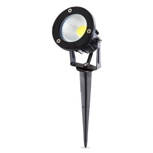 Foco LED Jardines 7W 630Lm 6000ºK   Pincho 50.000H  [SL-CPDC09-7W-CW]