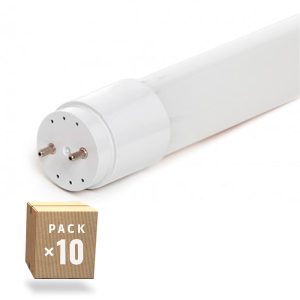 Pack 10 Tubos LED T8 18W 2520Lm 6000ºK Vidrio 120Cm 40.000H  [TC-T8-18WC-CW-PK10-AP]