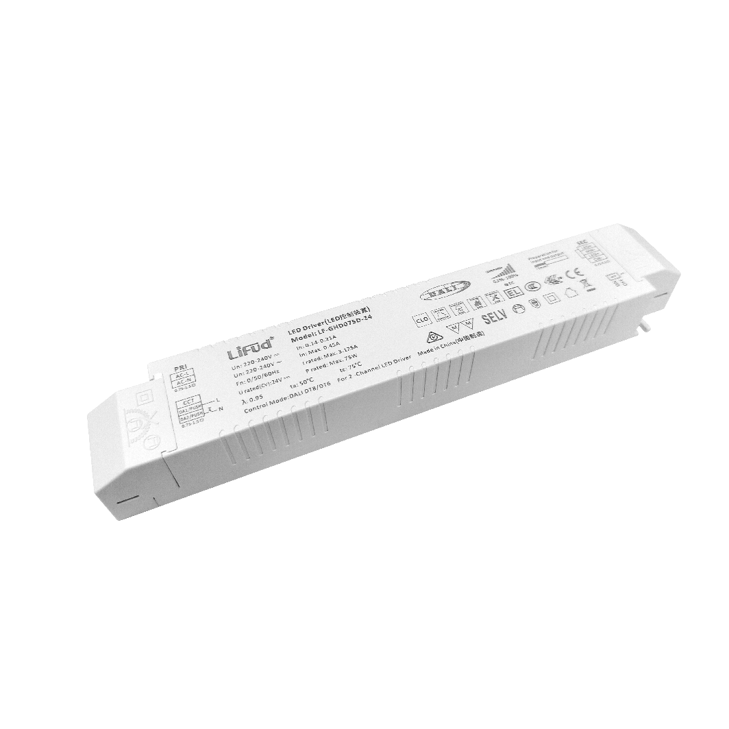 Driver Lifud 100W Salida: 24V Dimable DALI/PUSH IP20